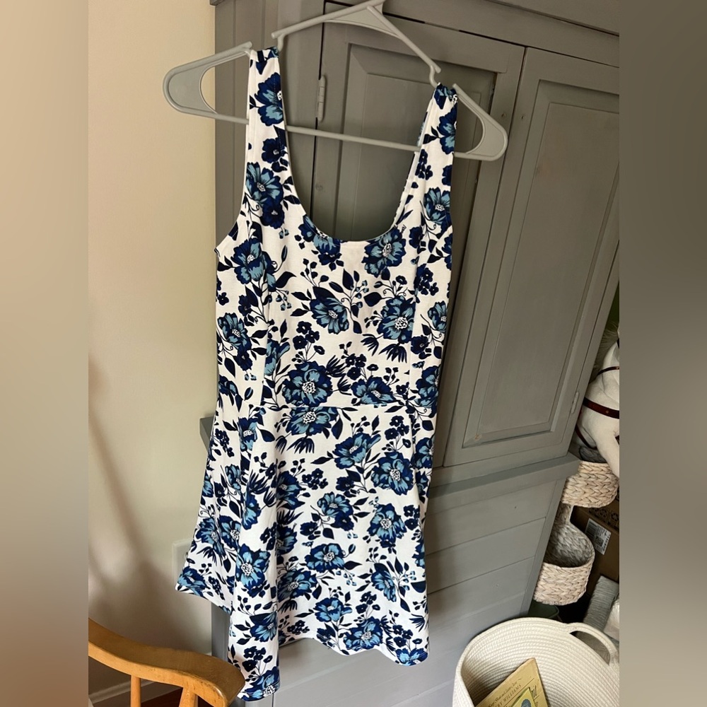 H&M skater floral dress